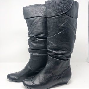 Steve Madden Black Heeled Boots